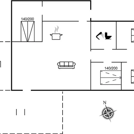 Holiday home Viljo - 30km From The Sea In Western Jutland By Interhome Toftlund